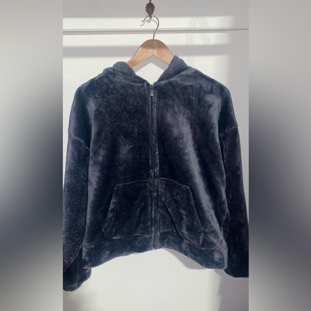 Faux Fur Oysho Zip up sweater